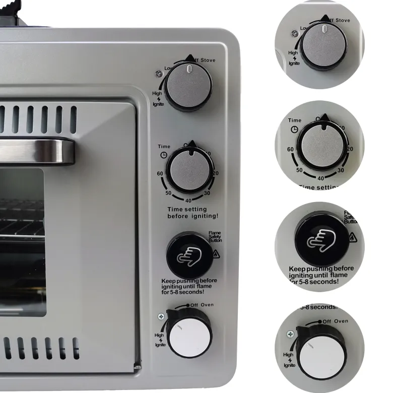 Eurocatch draagbare gasoven - 2100 watt