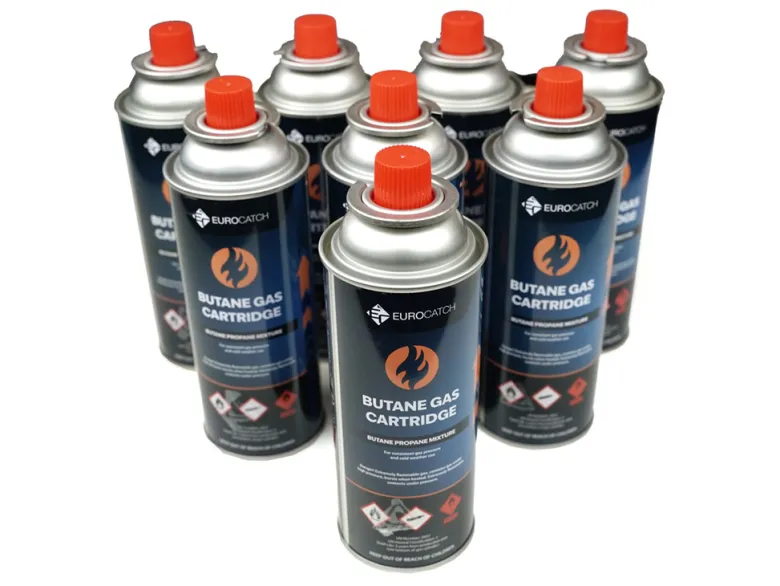 Eurocatch 227 gram gas cartridge - Set van 8