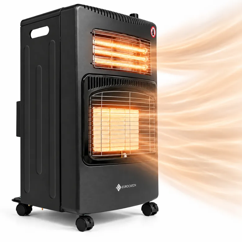Eurocatch 2-in-1 Gas- en Elektrische Kachel
