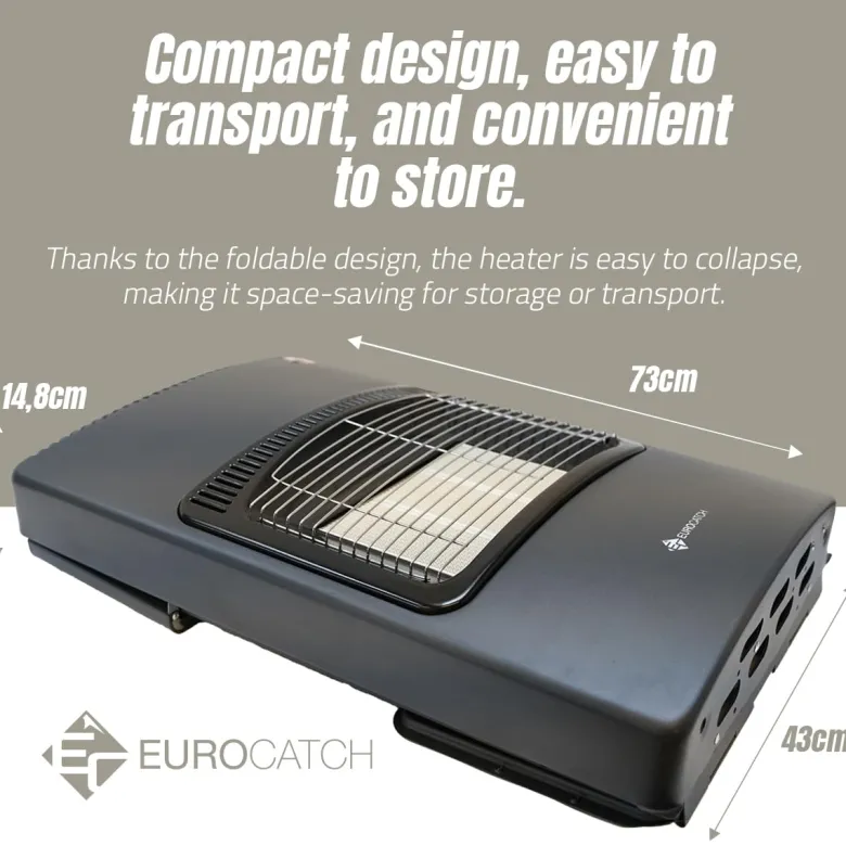Eurocatch mobiele gaskachel - 4200 watt