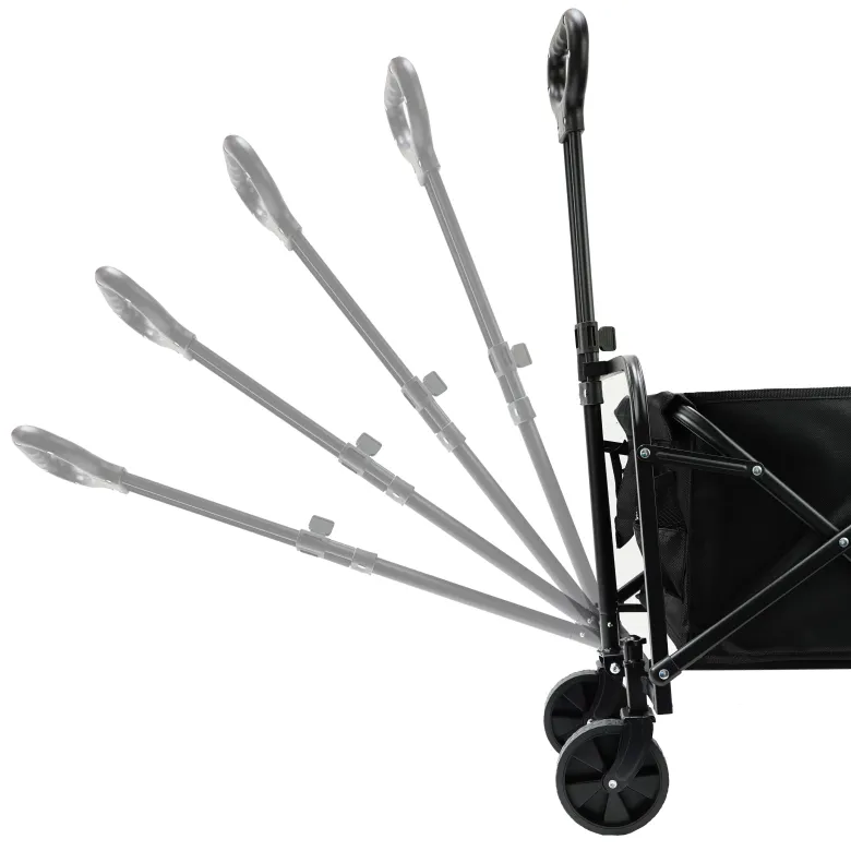 Eurocatch opvouwbare bolderkar - Black