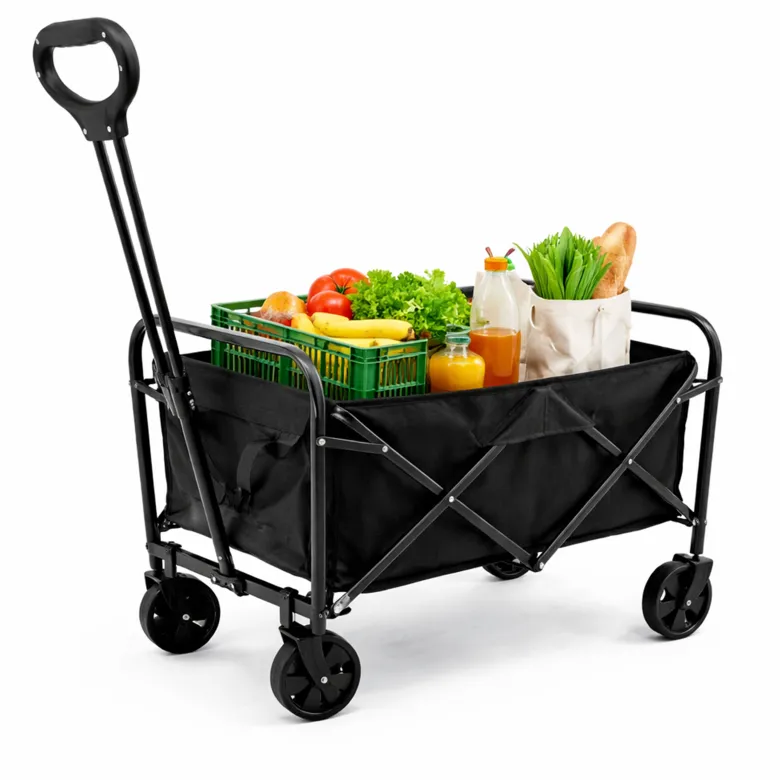Eurocatch opvouwbare bolderkar - Black