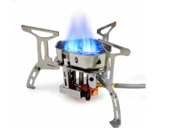 Eurocatch Turbo 6800 watt opvouwbare gasbrander met connector