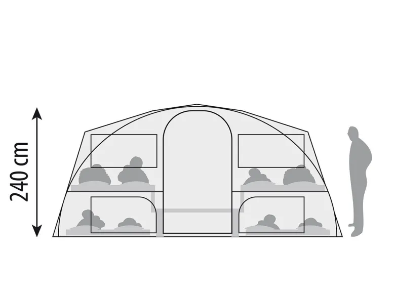 Europa Camper Trailcruiser XL EPS Basic 2027 vouwwagen
