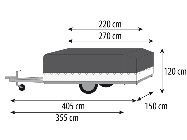 Europa Camper Trailcruiser XL EPS Basic 2027 vouwwagen