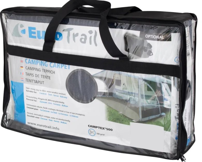 Eurotrail Camptex 350 x 600 tenttapijt - Blue