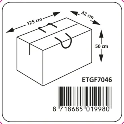Eurotrail Cantonic 125x50 Grey kussenhoes
