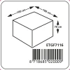 Eurotrail Cantonic 100x100 Grey loungeset/stoelhoes