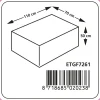 Eurotrail Cantonic 110x70 Grey tafel/hocker hoes
