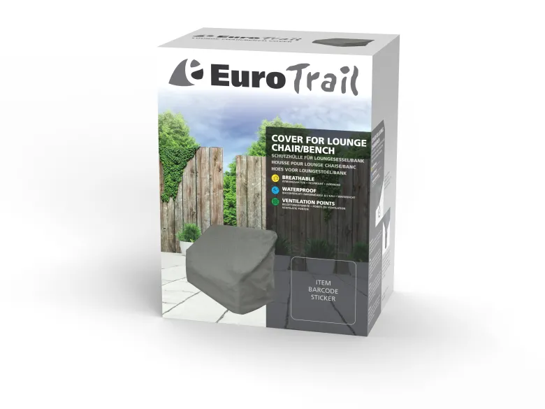 Eurotrail Cantonic 110x70 Grey tafel/hocker hoes