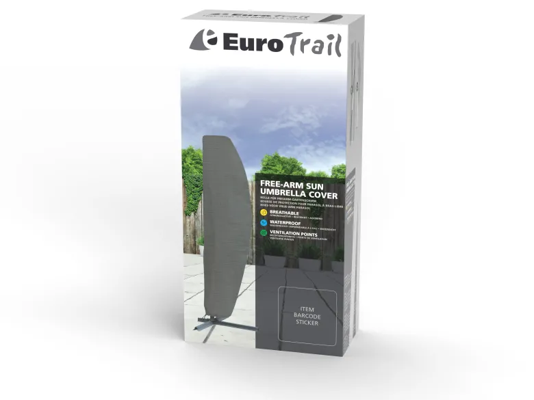 Eurotrail Cantonic XL 280 x 90 Grey zweefparasolhoes