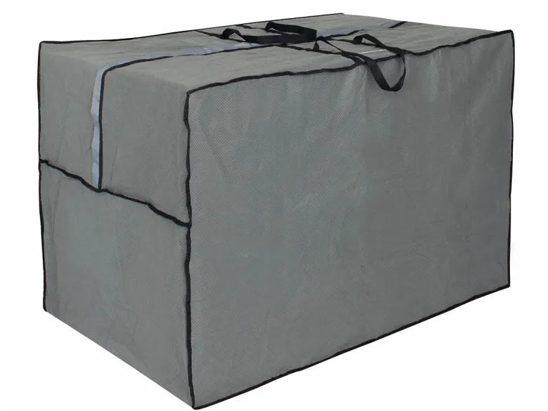 Eurotrail Cantonic 90x90x60cm Grey loungekussens draagtas