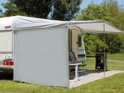 Eurotrail caravan luifel zijwand 240