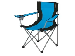 Eurotrail Lausanne vouwstoel - Azure/Black