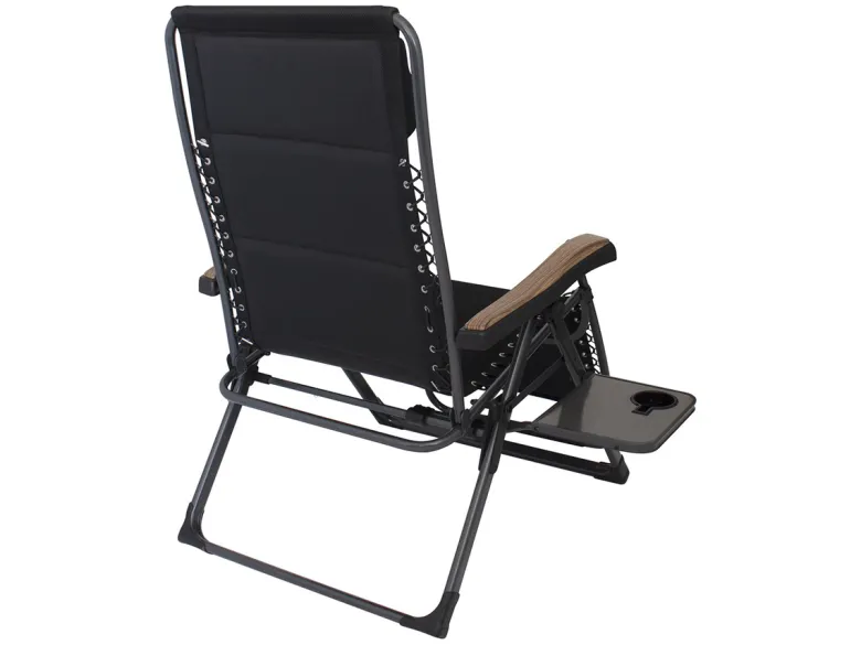 Eurotrail Majestic 3D Mesh Relaxstoel - Black