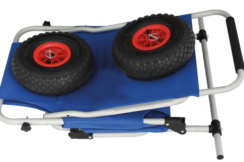 Eurotrail Opvouwbare lichtgewicht Beach trolley - Blue