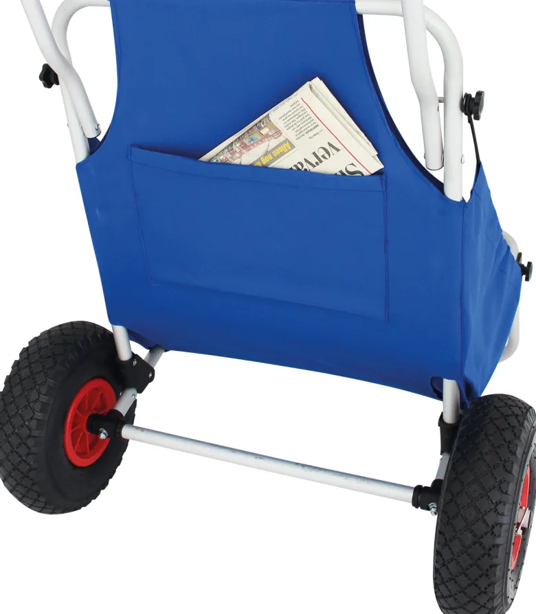 Eurotrail Opvouwbare lichtgewicht Beach trolley - Blue