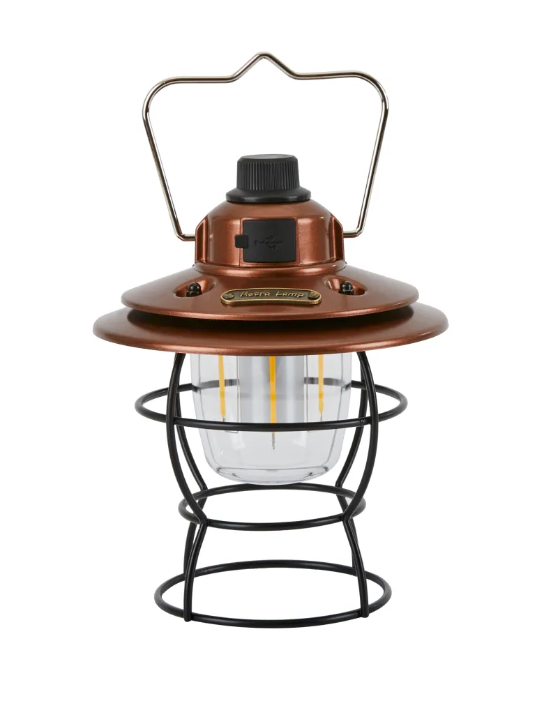 Eurotrail Orix dimbare campinglamp - Copper