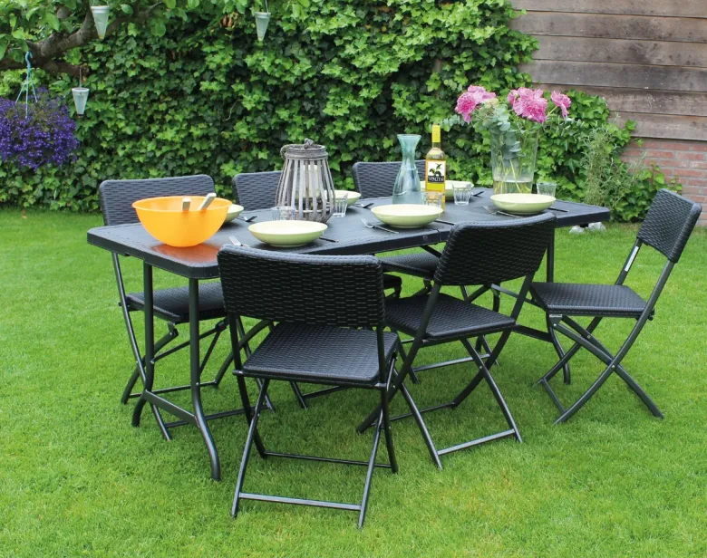 Eurotrail Pavilion Rattan tafel