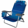 Eurotrail Perez Recycled Royal Blue strandstoel