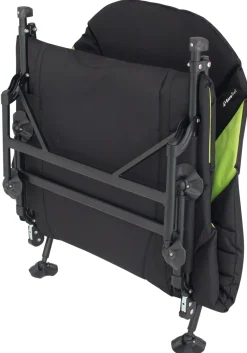 Eurotrail Queen kampeerbed - Black/Lime