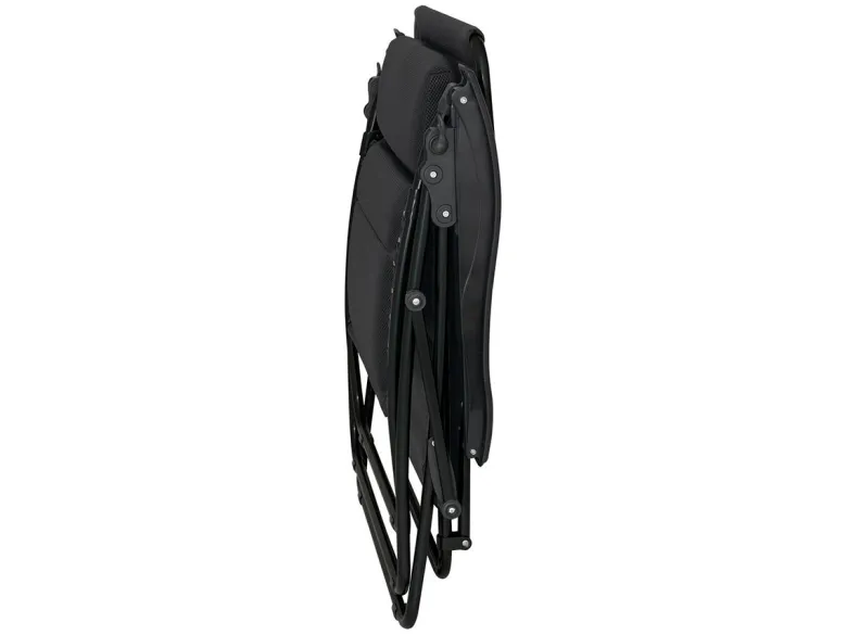 Eurotrail Tarente 3D mesh relaxstoel - Black