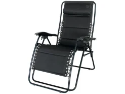 Eurotrail Tarente 3D mesh relaxstoel - Black