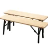 EveBase Bamboo camping bank - set van 2