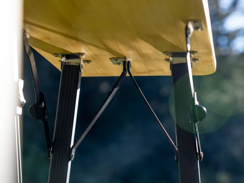 EveBase Bamboo camping bank - set van 2
