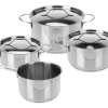 Excellent Houseware 7-delige pannenset