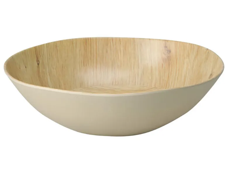 Excellent Houseware houtlook schaal - Ø30 cm