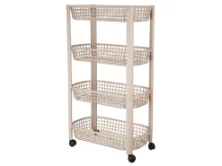 Excellent Houseware keukentrolley - Beige