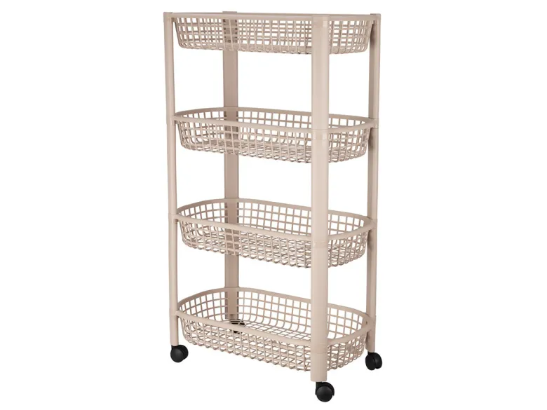 Excellent Houseware keukentrolley - Beige