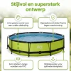 EXIT Lime 360x76cm Zwembad met pomp - Green