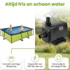 EXIT Lime 220x150x65cm Zwembad met pomp - Green