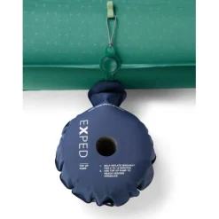 Exped MegaMat Duo LW+ self inflating slaapmat - Cypress Green