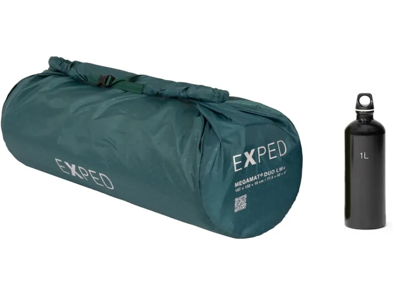 Exped MegaMat Duo LW+ self inflating slaapmat - Cypress Green