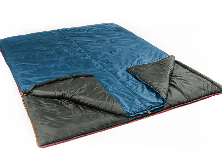 Exped Megasleep Duo 2-persoons slaapzak - Burgundy Ocean