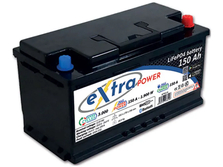 ExtraPOWER 150 Ah lithium accu