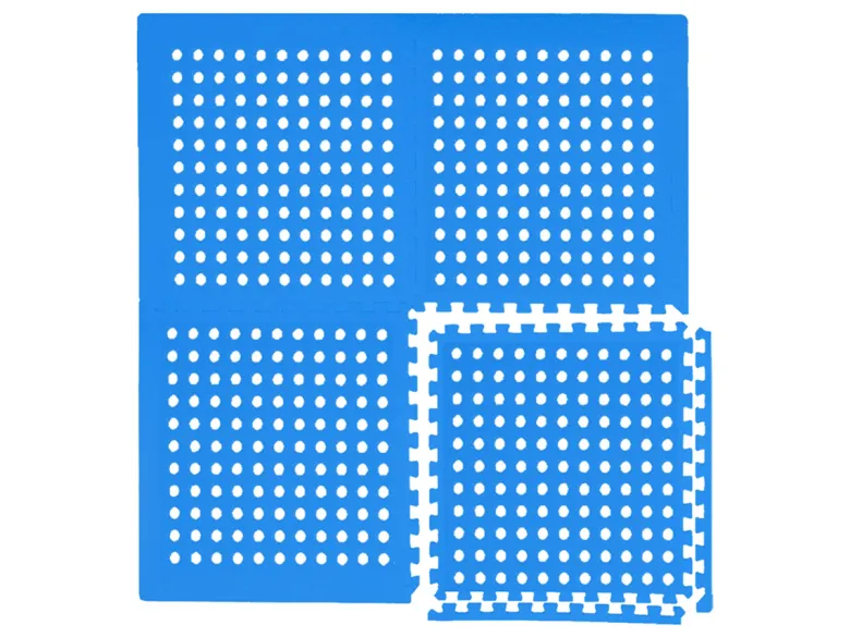 Eyepower 50x50cm set van 4 zwembad vloertegels - Blue