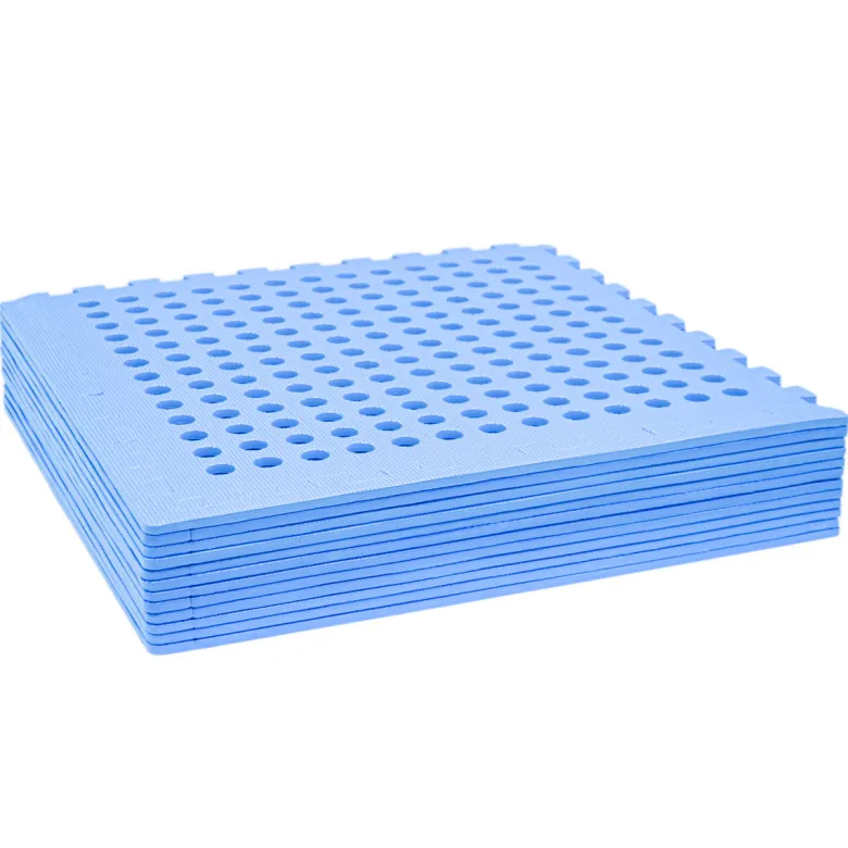 Eyepower 62x62cm set van 12 zwembad vloertegels - Blue