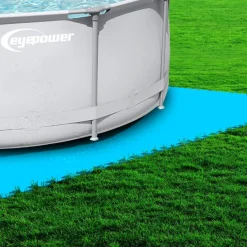 Eyepower 50x50cm set van 28 zwembad vloertegels - Blue