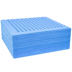 Eyepower 62x62cm set van 24 zwembad vloertegels - Blue