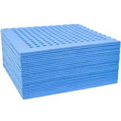 Eyepower 62x62cm set van 28 zwembad vloertegels - Blue