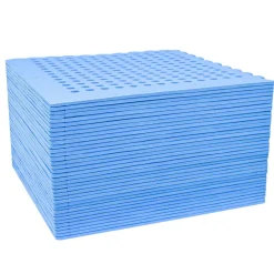 Eyepower 62x62cm set van 36 zwembad vloertegels - Blue