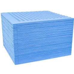 Eyepower 62x62cm set van 40 zwembad vloertegels - Blue
