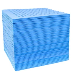 Eyepower 62x62cm set van 52 zwembad vloertegels - Blue