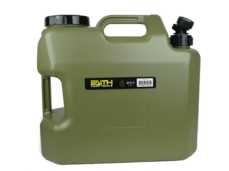 Faith Carp Tackle jerrycan met aftapkraan - 18 liter