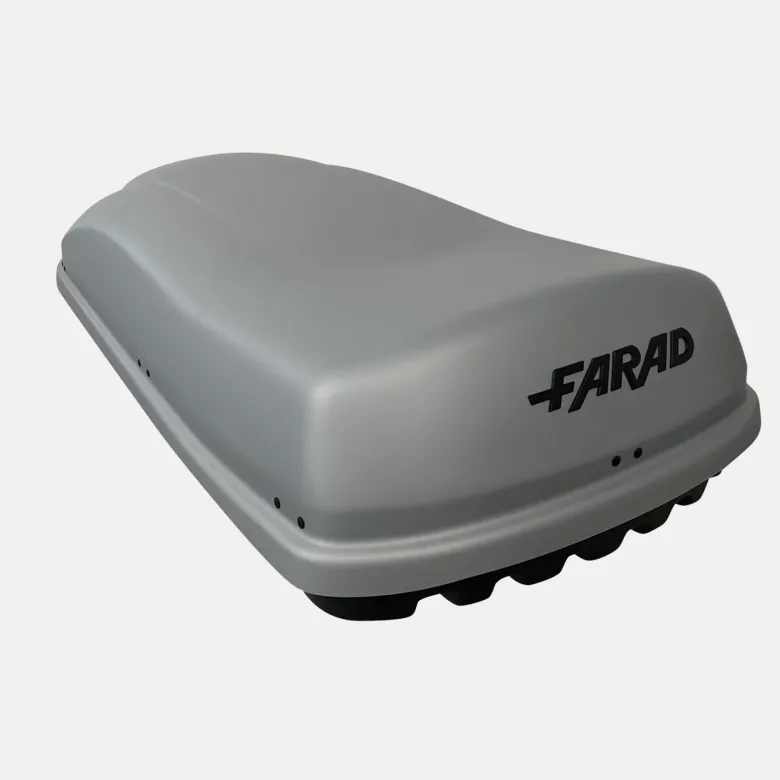 Farad Marlin N6 480 Liter dakkoffer - Silver
