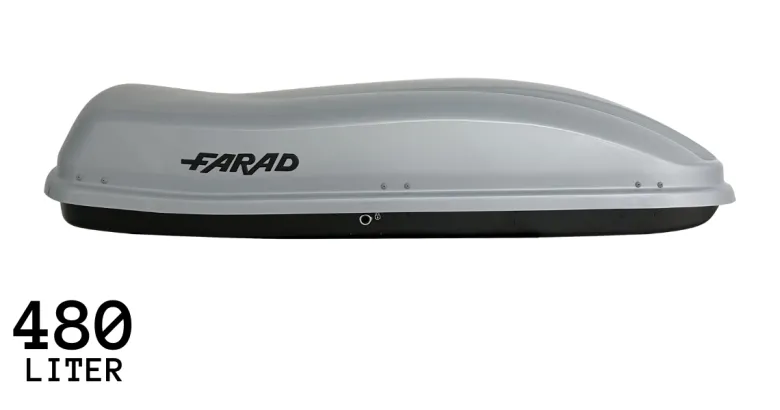 Farad Marlin N6 480 liter dakkoffer - Grey